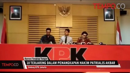 10 Orang Terjaring dalam Penangkapan Patrialis Akbar