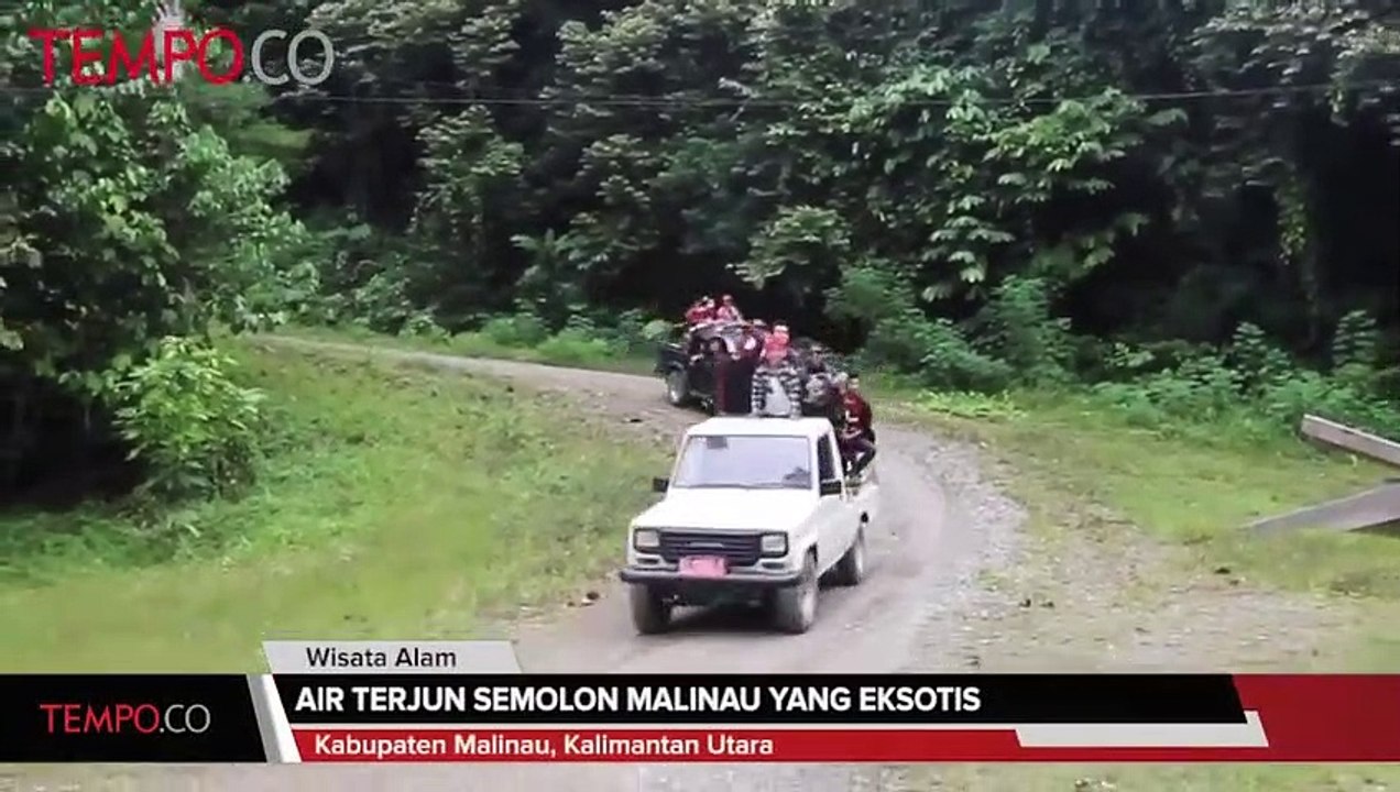 Air Terjun Malinau yang Eksotis