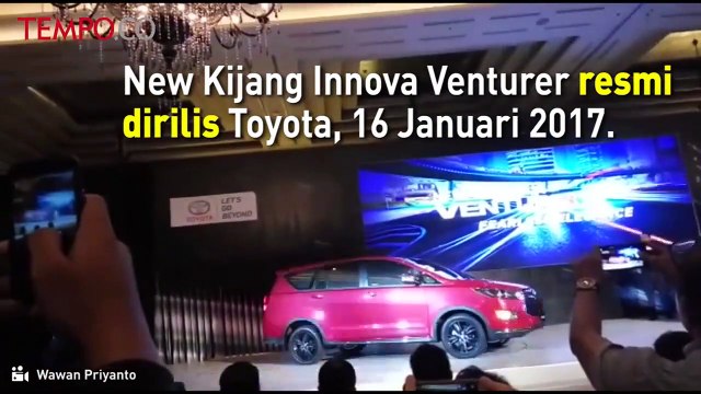 Toyota Resmi Rilis New Kijang Innova Venturer