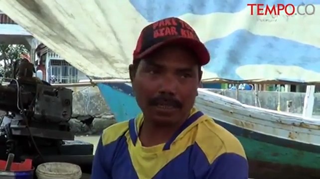 Akibat Dihantam Ombak Besar, Satu Perahu Nelayan Tenggelam