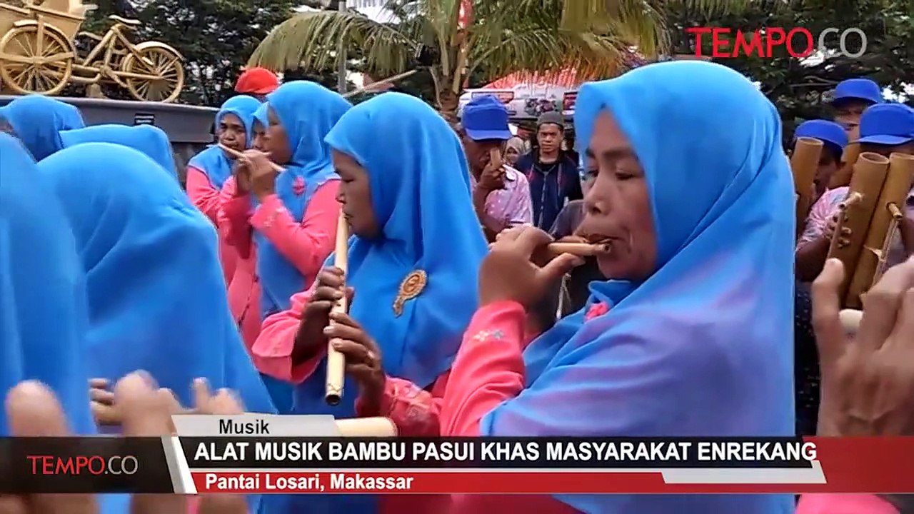 Alat Musik Bambu Pasui Khas Masyarakat Enrekang - video Dailymotion
