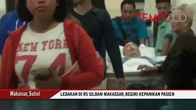 Ledakan di RS Siloam Makassar, Begini Kepanikan Pasien