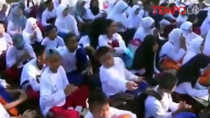 Puluhan Ribu Pelajar Ikuti MOS Bela Negara