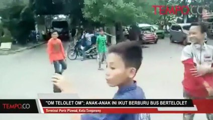 Om Telolet Om, Anak-Anak Berburu Bus Bertelolet
