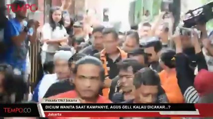 Dicium Wanita saat Kampanye, Agus Geli, kalau Dicakar?