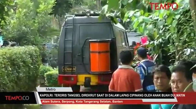 Kapolri: Teroris Tangsel Direkrut Saat Didalam Lapas Cipinang Oleh Anak Buah Dulmatin
