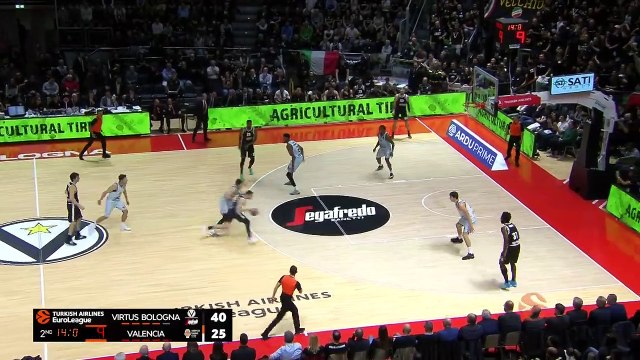 Le résumé de Virtus Bologne - Valence - Basket - Euroligue (H)