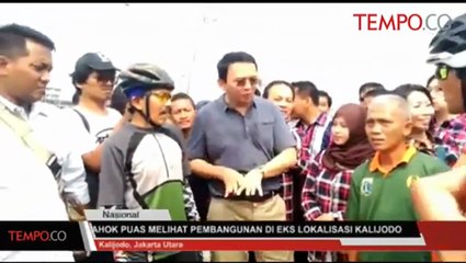 Ahok Puas Melihat Pembangunan Eks Lokalisasi Kalijodo