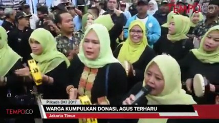 Warga Kumpulkan Donasi, Agus Yudhoyono Terharu