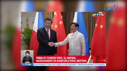 PBBM at Chinese Pres. Xi Jinping, nagkaharap sa isang bilateral meeting | UB