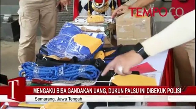 Mengaku Bisa Gandakan Uang, Dukun Palsu Ini Dibekuk Polisi