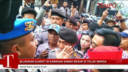 Blusukan Djarot Di Kawasan Sawah Besar Ditolak Warga