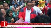 Kampanye Di Mampang, Anies Janjikan Kartu Indonesia Pintar