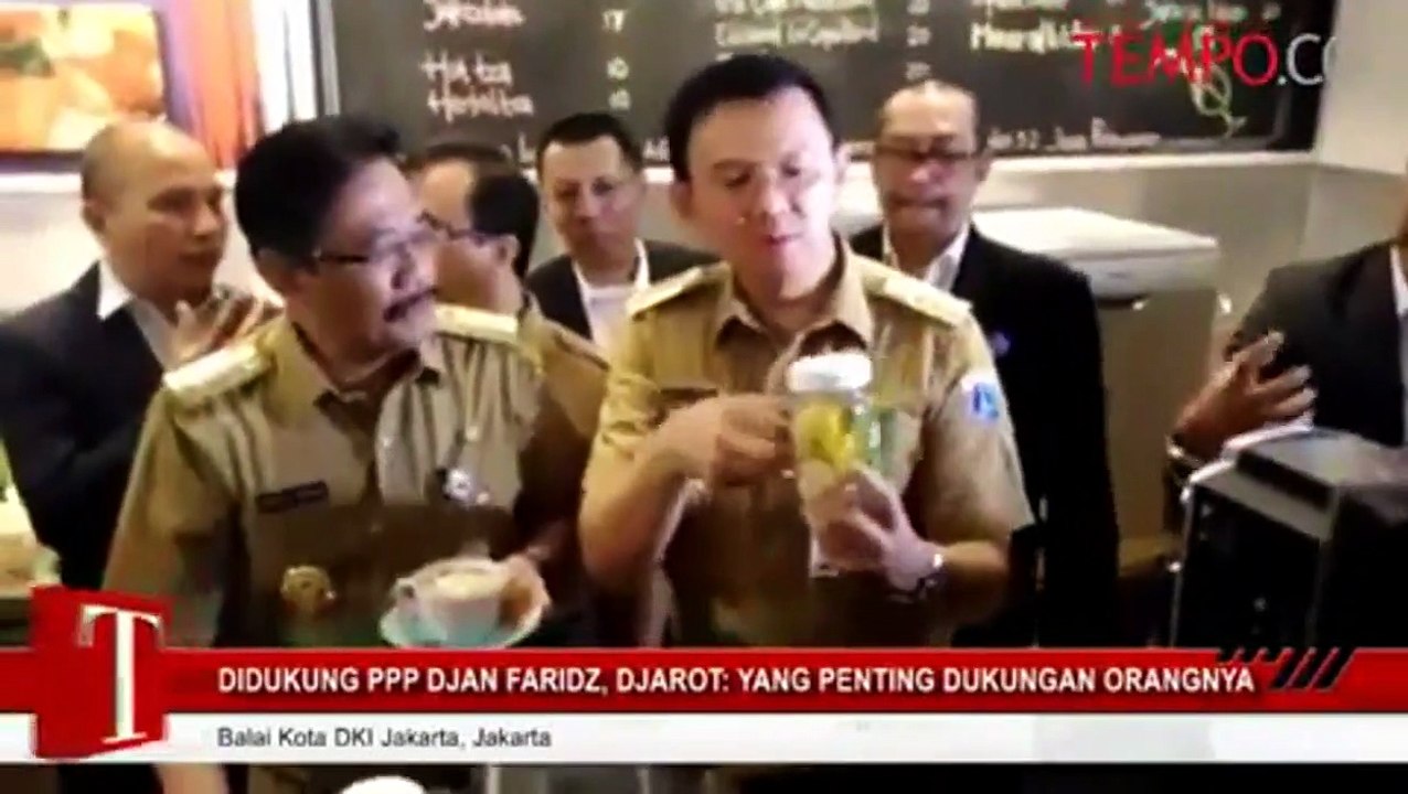 Didukung PPP Djan Faridz, Djarot: Yang Penting Dukungan Orangnya