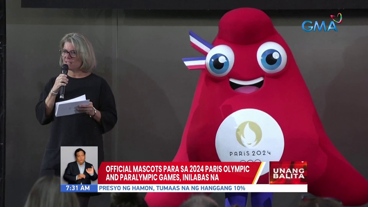 Official mascots para sa 2024 Paris Olympic and Paralympic Games, inilabas na | UB