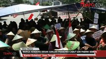 Warga Kendeng Desak Ganjar Pranowo Cabut Izin Pabrik Semen