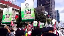 Sidang Ahok, Dua Kelompok Massa Berhadap-hadapan