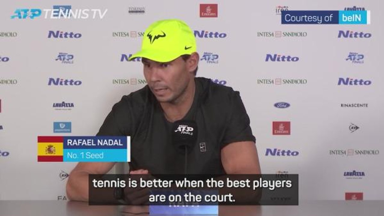 Djokovic playing Australian Open is 'best news possible' - Nadal