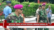 Antisipasi Teror, Ratusan Personel Amankan Bandara Ini