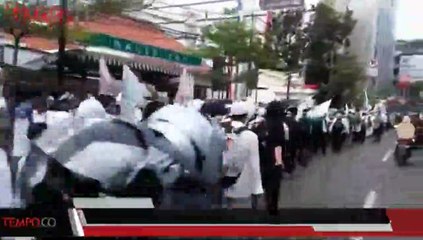 Aksi 2 Desember, Massa Mulai Padati Monas Sejak Pagi
