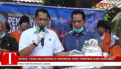 Buwas: Tidak Ada Daerah Di Indonesia Yang Terbebas Dari Narkoba