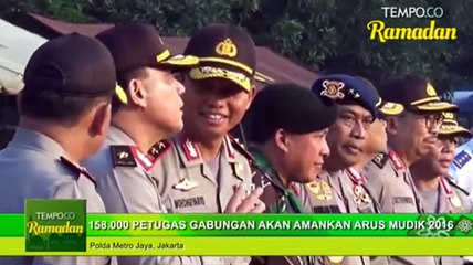 158.000 Petugas Gabungan Akan Amankan Arus Mudik 2016