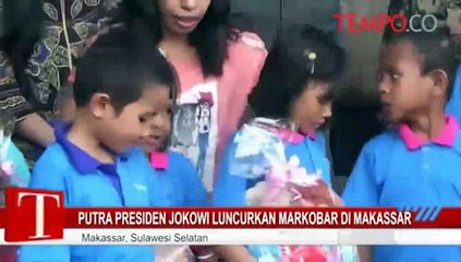 Putra Presiden Jokowi Luncurkan Markobar di Makassar