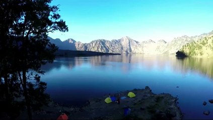 Segara Anak, Danau Kaldera Tertinggi di Dunia