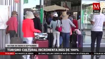 Turismo cultural despega; creció más de 100% de enero a septiembre