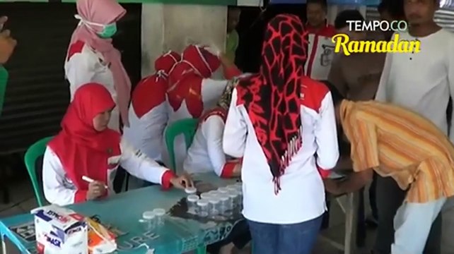 Jelang Mudik Puluhan Supir Bus di Tes Urine