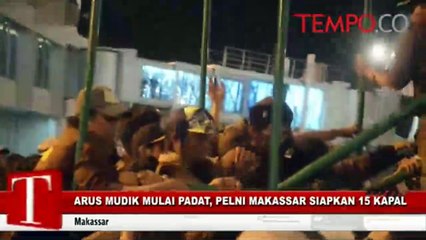 Arus Mudik Mulai Padat, Pelni Makassar Siapkan 15 Kapal