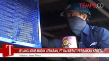 Jelang Arus Mudik Lebaran, PT KAI Kebut Perbaikan Kereta