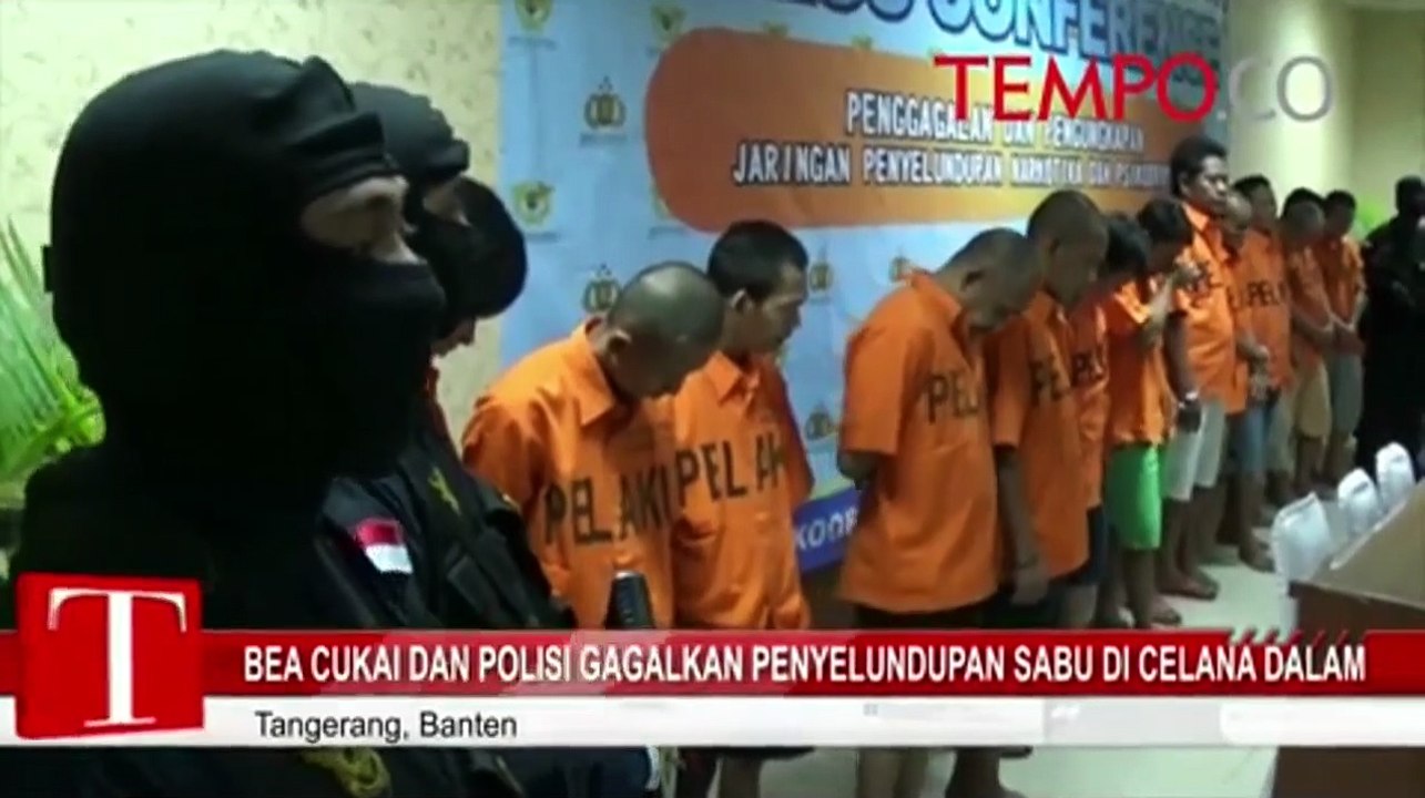 Bea Cukai dan Polisi Gagalkan Penyelundupan Sabu di Celana Dalam