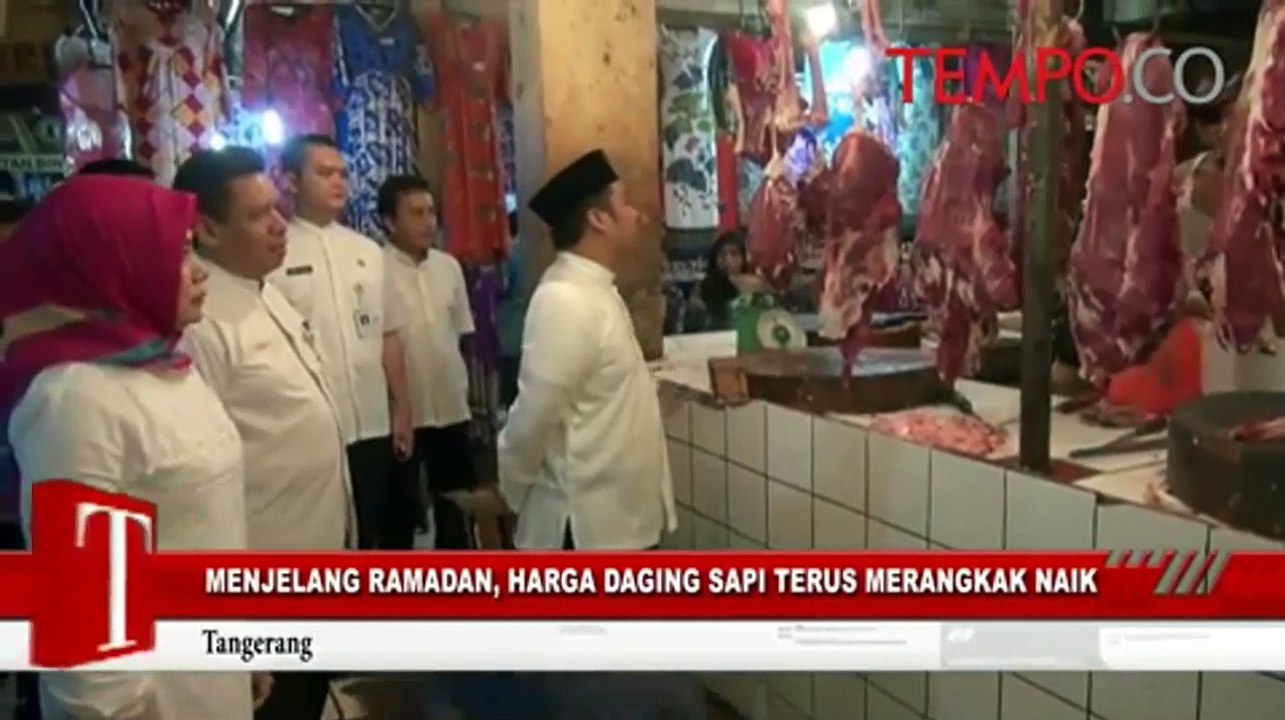 Menjelang Ramadan, Harga Daging Sapi Merangkak Naik