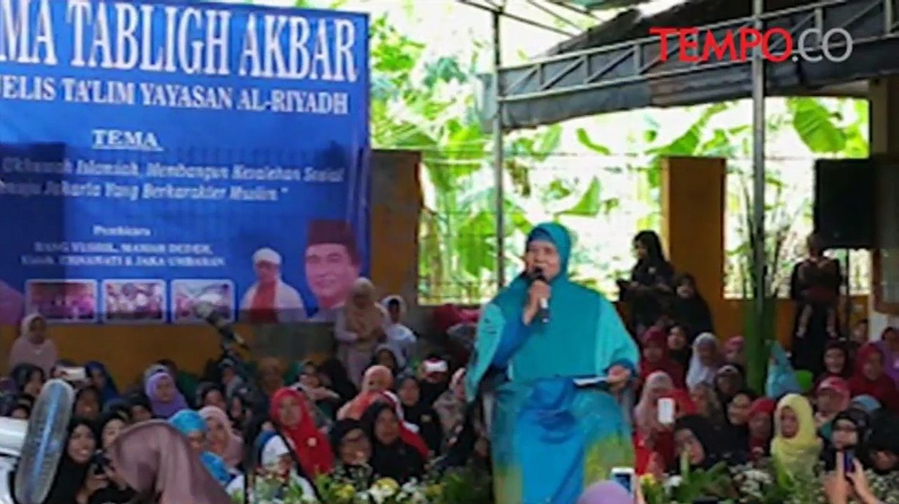 Mamah Dedeh dan Transkrip Utuh 'Pret, Enggak Percaya Gua'