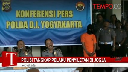 Polisi Tangkap Pelaku Penyiletan di Jogja