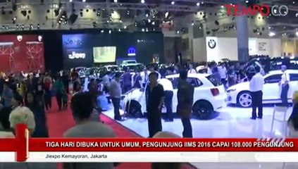 Tiga Hari Dibuka, IIMS Sedot 108 Ribu Pengunjung