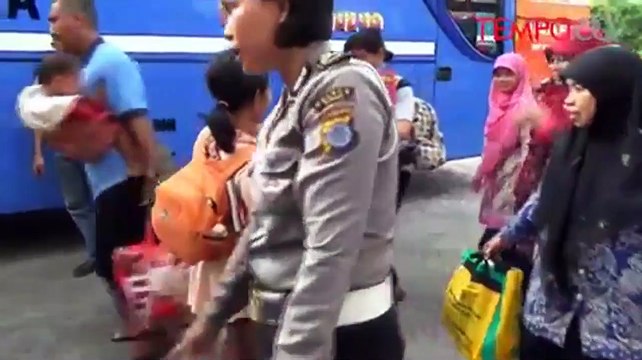 Ratusan Anggota Eks Gafatar Tiba di Yogyakarta