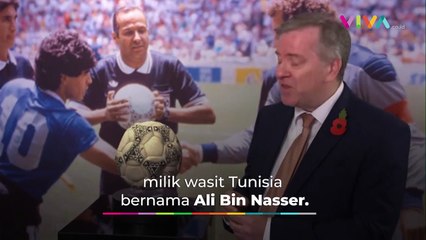 HARGANYA FANTASTIS! Bola 'Tangan Tuhan' Maradona Dilelang
