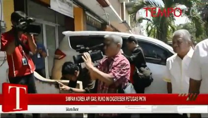 Simpan Korek Api Gas Berbahaya, Ruko Ini Digerebek PKTN