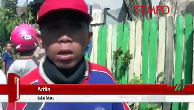 Kebakaran Hebat Melalap 14 Rumah di Permukiman Padat Makassar