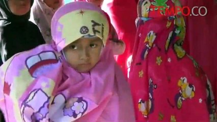 Ratusan Murid SD Ini Salat Gerhana meski Libur Nyepi