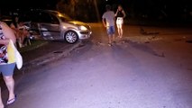 Veículos se envolvem em colisão e motorista embriagado tenta fugir, mas é contido no Parque São Paulo