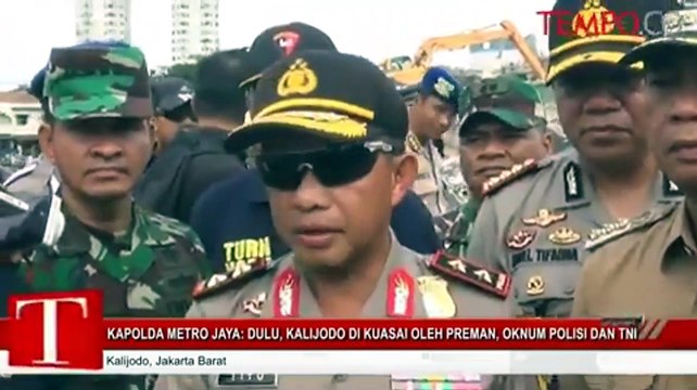 Kapolda Metro Jaya: Dulu, Kalijodo Dikuasai Preman, Oknum Polisi dan TNI