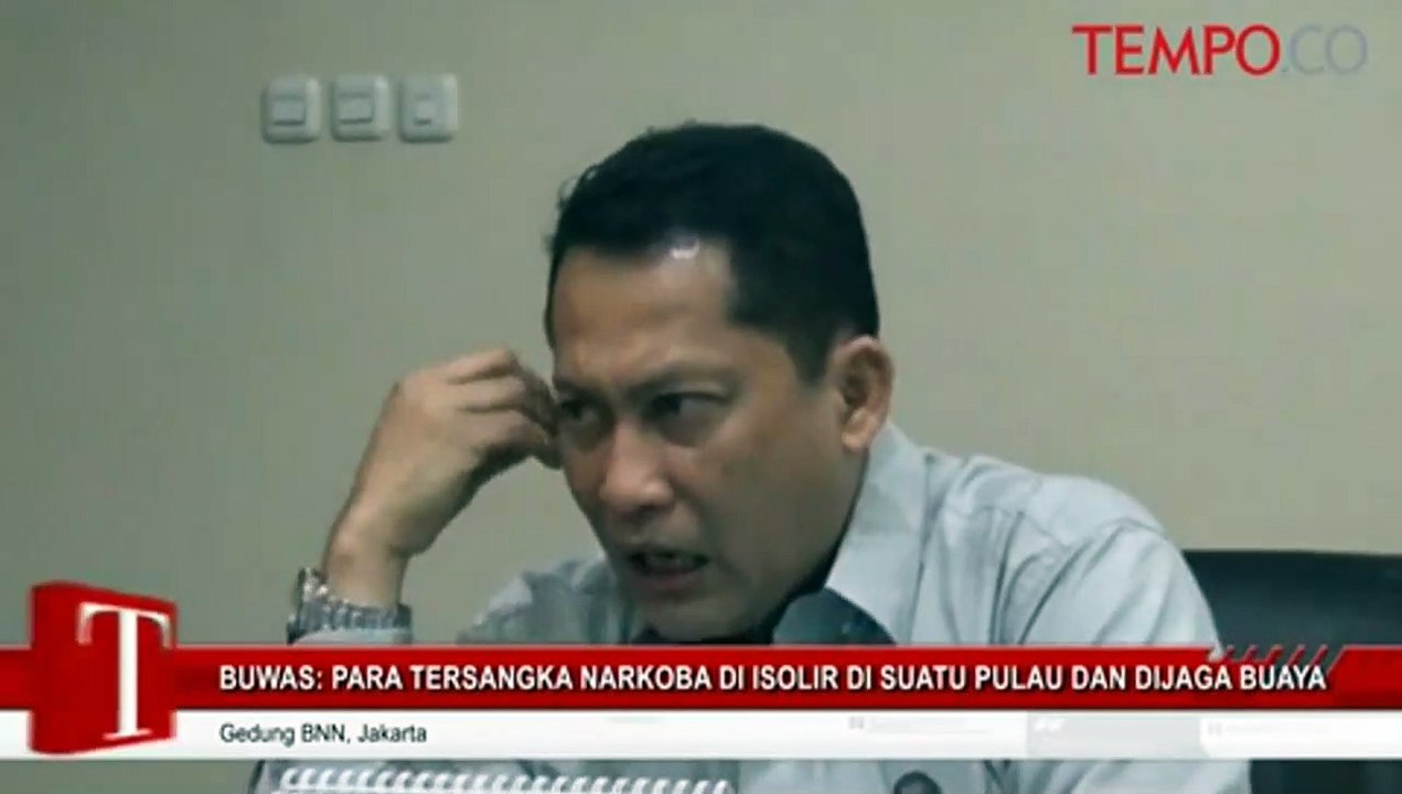 Budi Waseso: Tersangka Narkoba Diisolasi di Pulau yang Dijaga Buaya