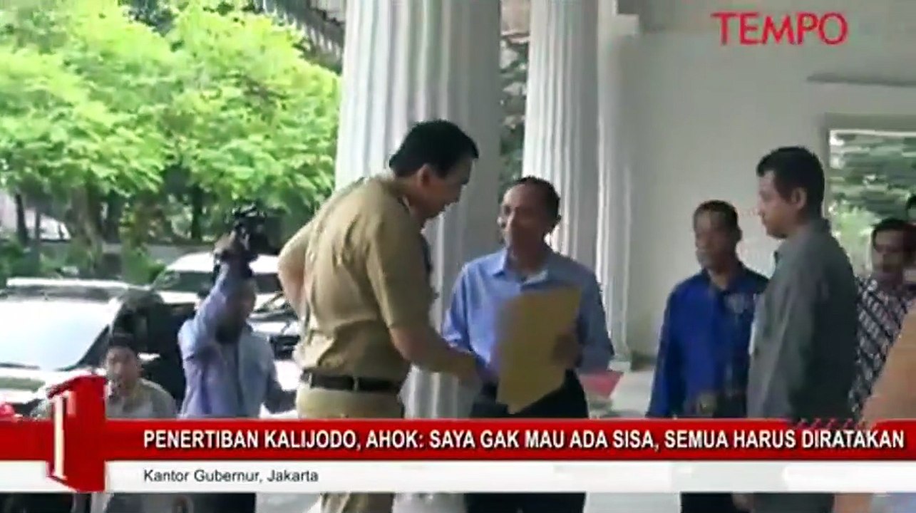 Penertiban Kalijodo; Ahok: Saya Gak Mau Ada yang Tersisa, Semua Harus Diratakan