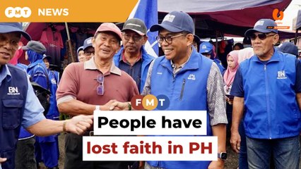 Voters swinging to BN as they are tired of PH, claims Khaled
