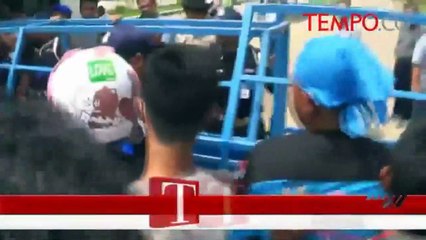 Mogok Nasional, Ribuan Buruh Sweeping Pabrik