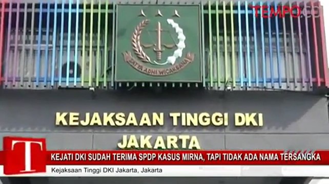 Kejati DKI Sudah Terima SPDP Kasus Mirna tapi Tak Ada Nama Tersangka