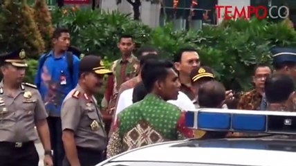 Usai Ledakan dan Baku Tembak, Jokowi Tinjau Lokasi Penyerangan